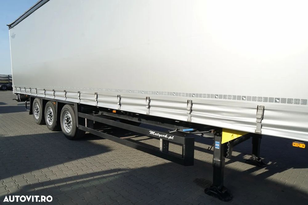 Schmitz Cargobull CORTINĂ / JOLODA / REMORCA RODA / VARIOS / 385/55 R22.5 / ACOPERIȘ CULISANT - 9