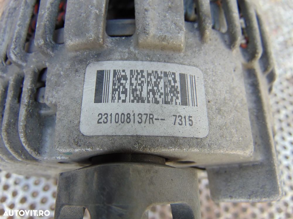 Alternator renault Master 2.3 Opel Movano Nissan nv400 2.3 euro 6 cod 231008137r - 4