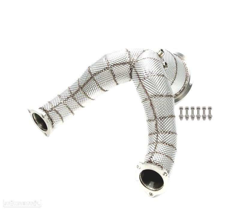 SUPRESSOR DE CATALISADOR AUDI A4 S4 8W B9 16-19 PROTEÇÃO TERMICA - 1