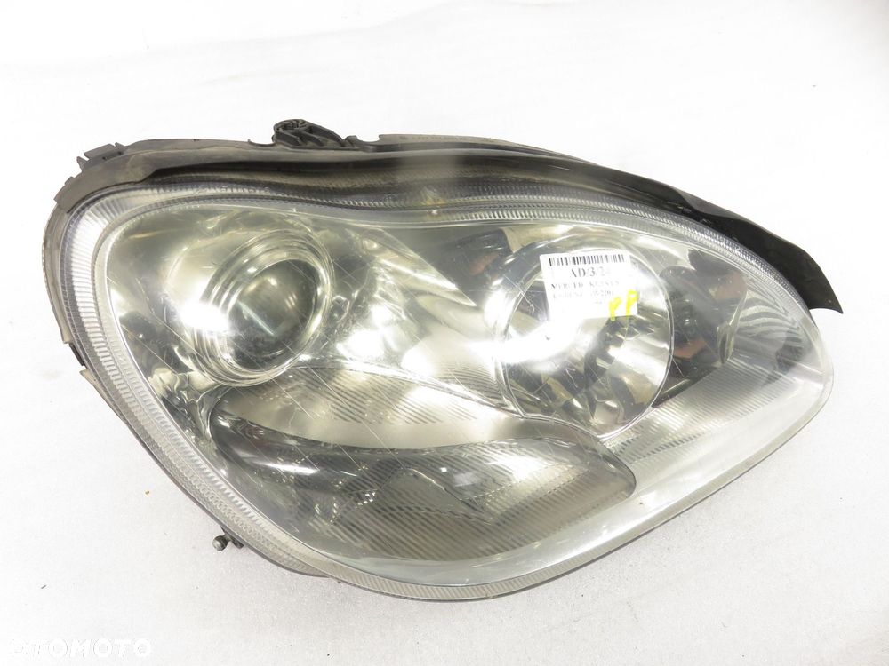 LAMPA PRAWA PRZEDNIA MERCEDES W220 A2208204061 ANGLIK UK - 2