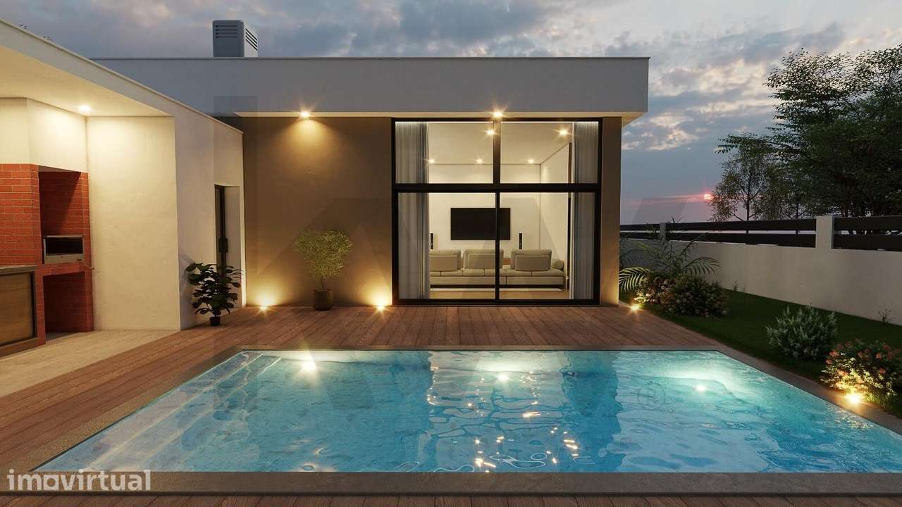 Moradia T3 Térrea Isolada com Piscina | Qta da Torre | Qta da Marquesa - Grande imagem: 4/9