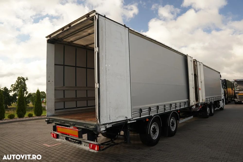 Mercedes-Benz ACTROS 2551 / TANDEM COMBINAT 120 M3 / TRAVERSĂ / RIDICATIVĂ / PUNTE RIDICATIVĂ / PODEA REZISTENTĂ - 21