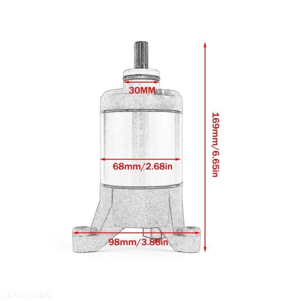 Electromotor Pornire Yamaha V Star Midnight Star 1300 950 Stryker A830 - 2