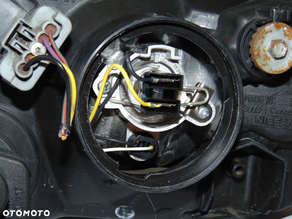 ORYGINAŁ lampa przednia przód lewa prawa Nissan Almera N16 lift FL 02-06r - 11