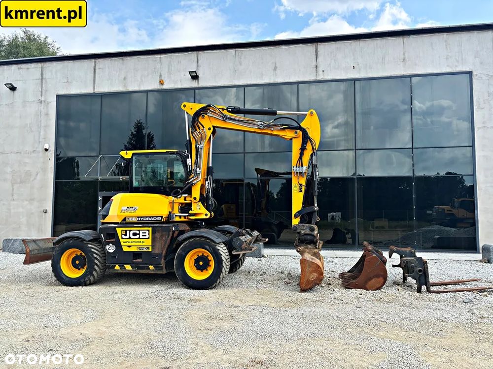 JCB HD110WT 4F KOPARKA KOŁOWA HYDRADIG POWERTILLT 2019R | LIEBHERR 311 312 JCB JS 130 KOMATSU 98 110 - 5