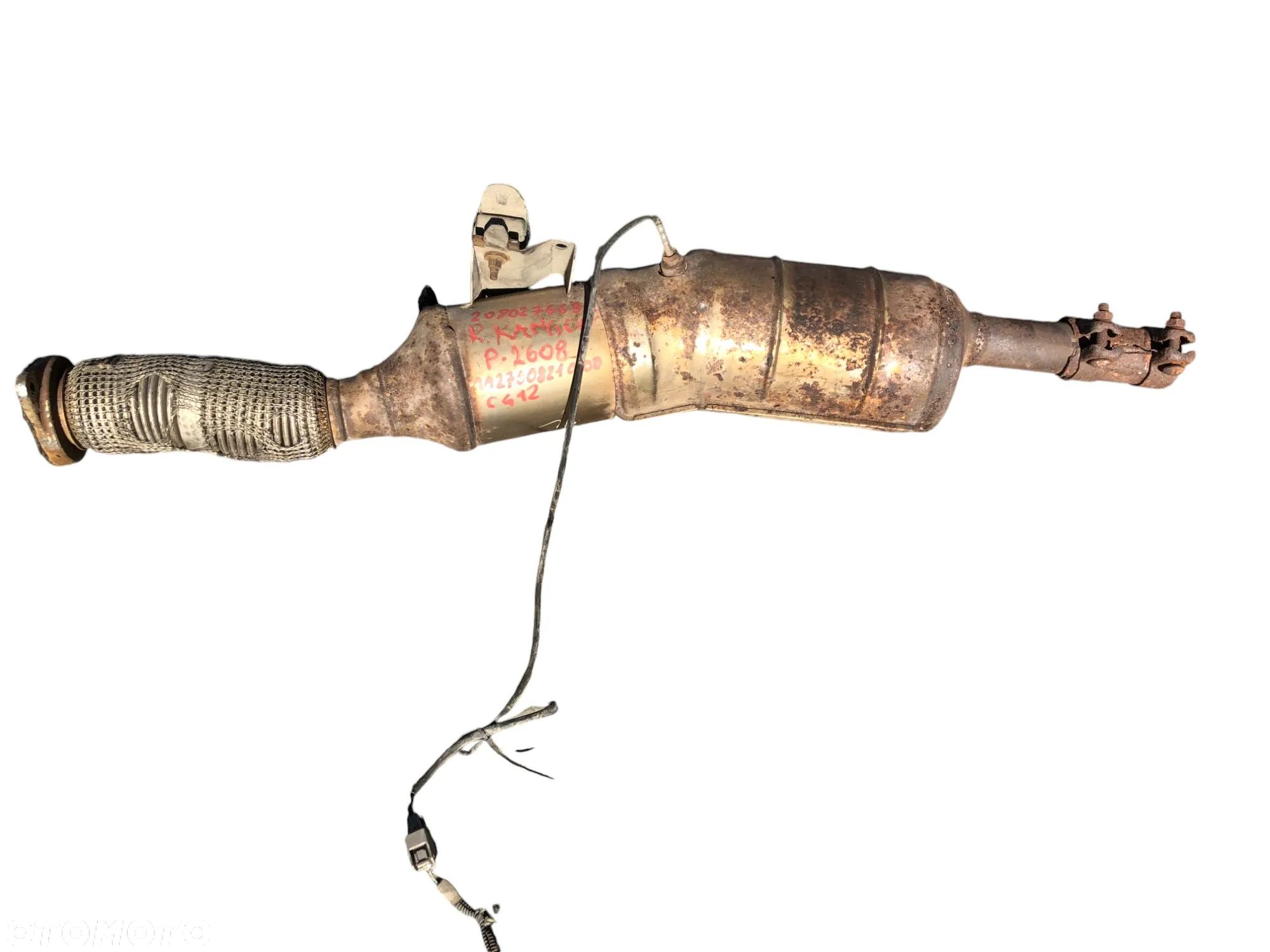 Filtr Cząstek DPF Katalizator Renault Kangoo 1.5 DCI 208027669R - Gwarancja Wysyłka Montaż - 1