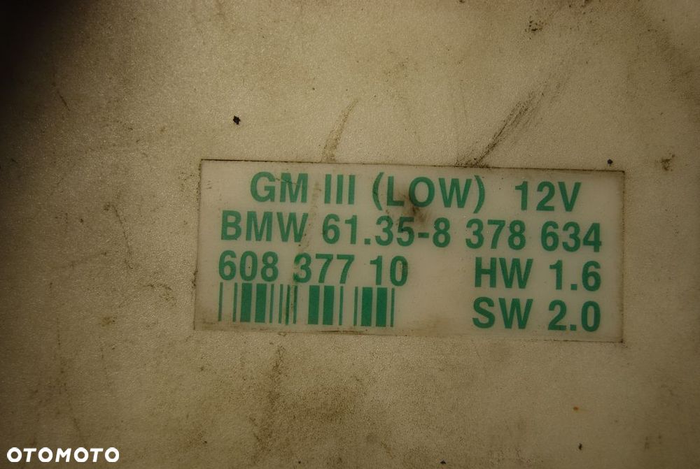 MODUŁ KOMFORTU 61.35-8378634 BMW E39 - 3