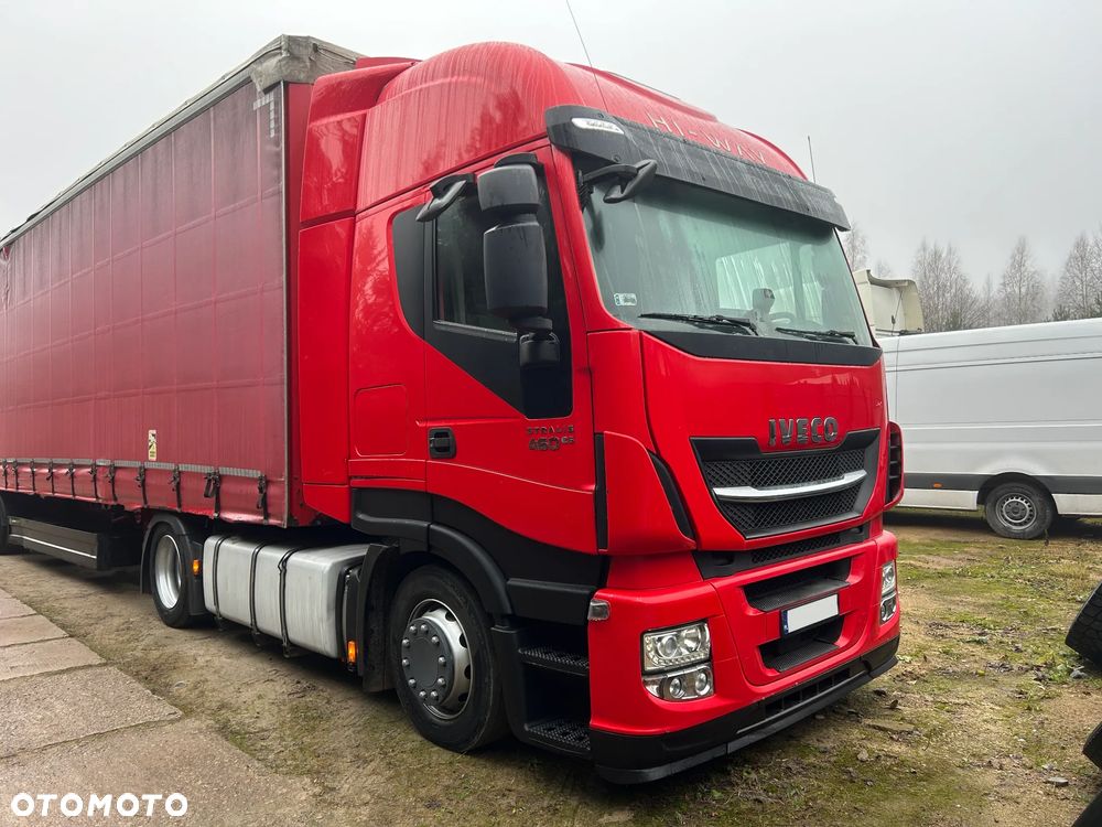 Iveco STRALIS 460 KM ACC / MEGA / LOW DECK / HI-WAY EURO 6 / 2016 ROK / DUŻE ZBIORNIKI PALIWA 1350 L / PRZÓD i TYŁ NA PODUSZCE / PRZEBIEG 864 324 KM !! - 4