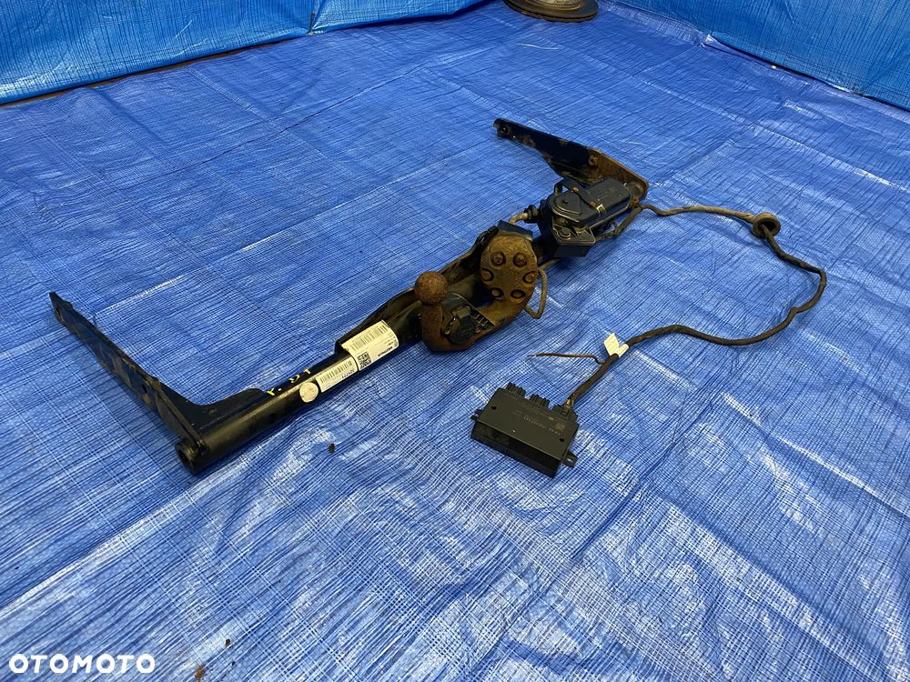 HAK HOLOWNICZY SKŁADANY VW PASSAT B7 KOMBI 2010- KOMPLETNY MODUŁ WIĄZKA 3AA803880E 7N0907383 ORYGINAŁ - 3