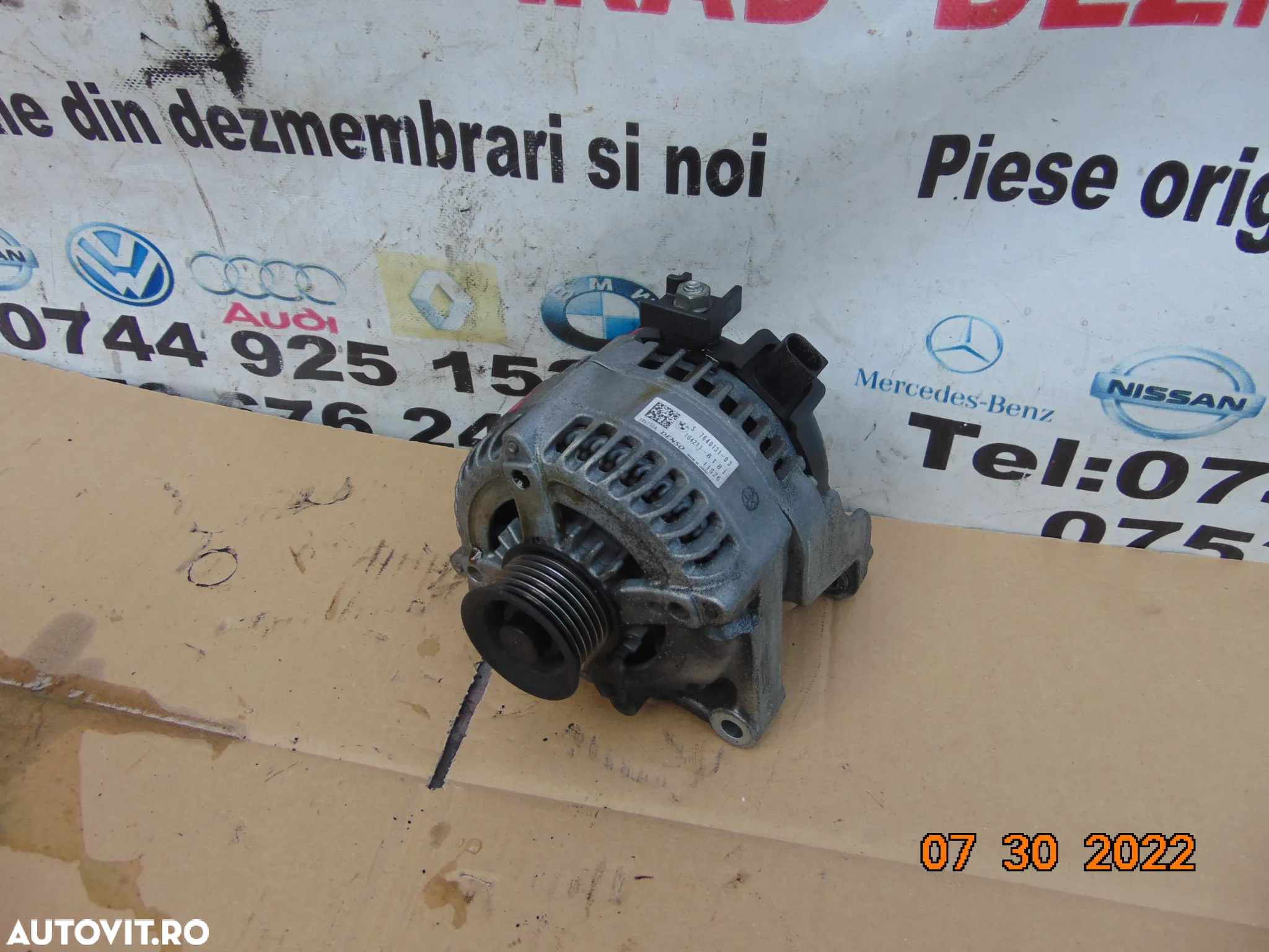 Alternator BMW x1 f20 f30 f23 f31 f32 f33 f45 f25 f80 2.0 f21 f22 f23 g30 g31 g20 g21 f48 - 5