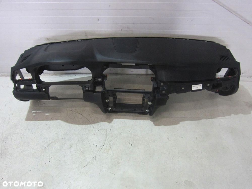 BMW F10 F11 DESKA ROZDZIELCZA KONSOLA CZARNA AIRBAG ORYGINAŁ 51459207381 - 1