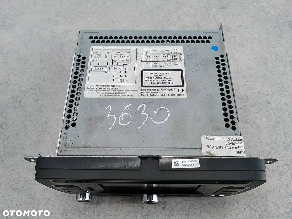 RADIO FABRYCZNE VW PASSAT B7 3C0035279C - 3