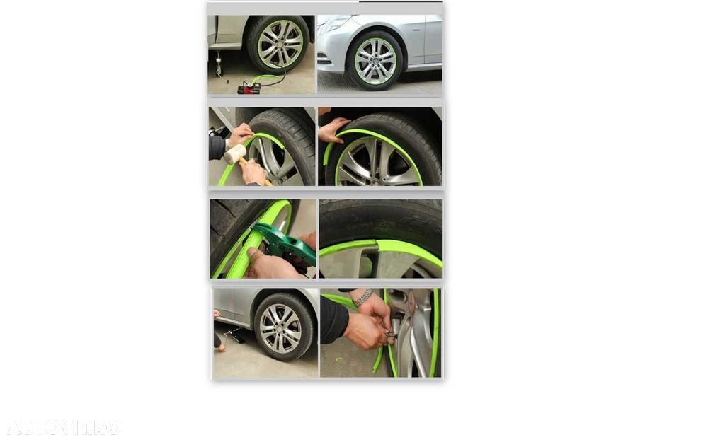 Dungi protectie jante, Inele protectie jante,plastic - 4