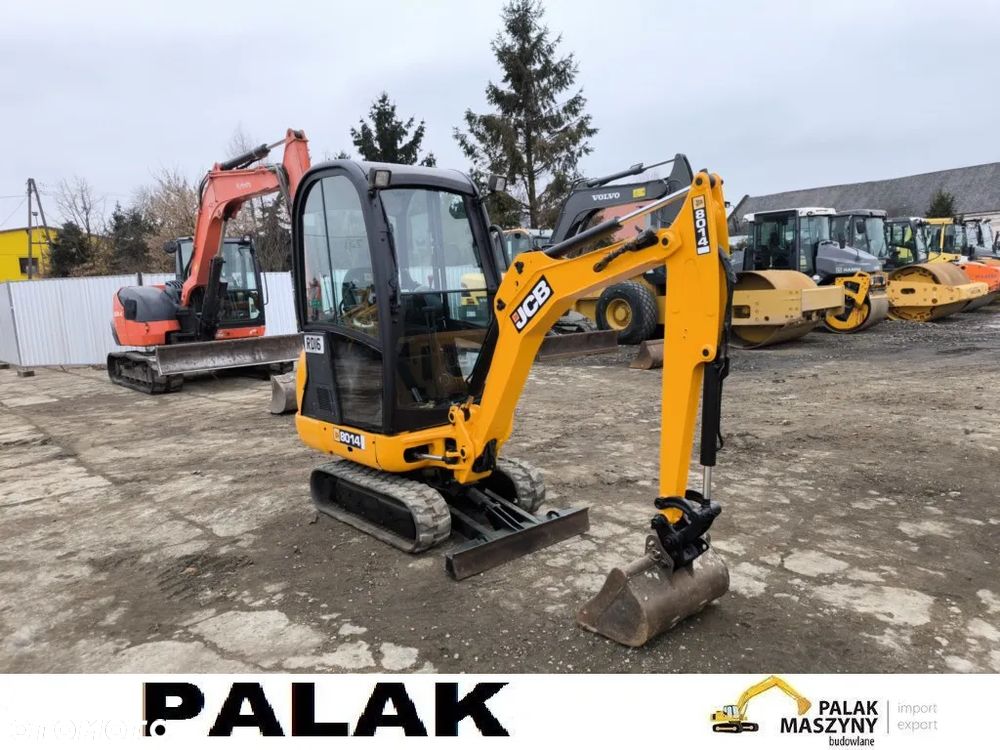 JCB Mini koparka JCB 8014 , 2017 rok - 8