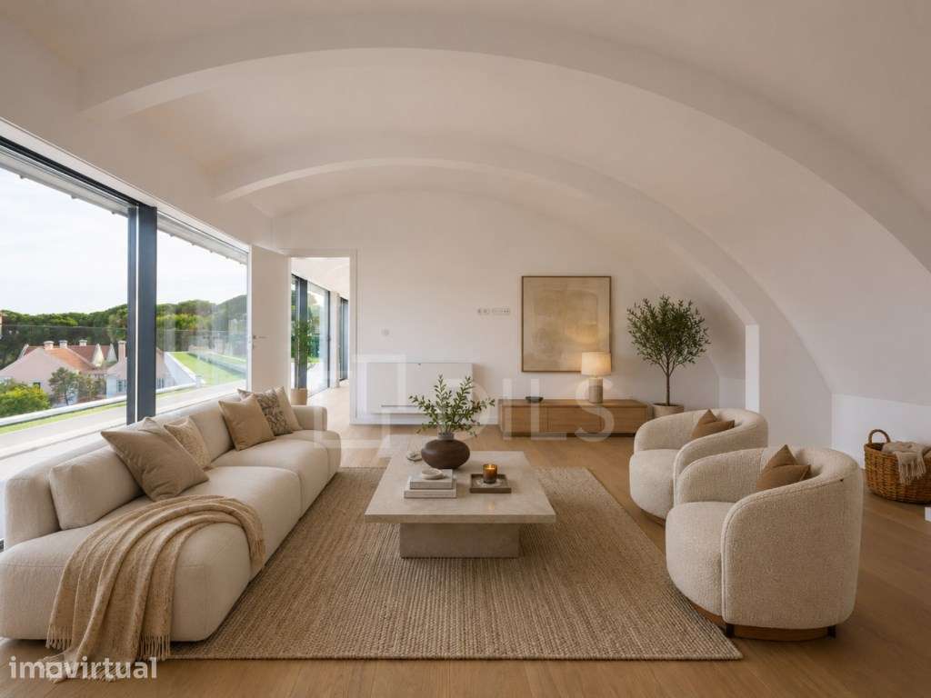 Apartamento T5 duplex, com piscina privativa, no Estoril junto do C... - Grande imagem: 4/59