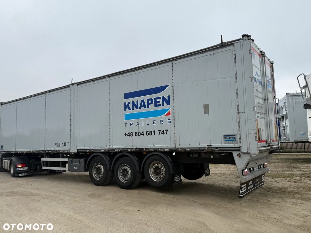 Knapen K502 otwierany bok 2 x 6250 mm, SAF podn oś