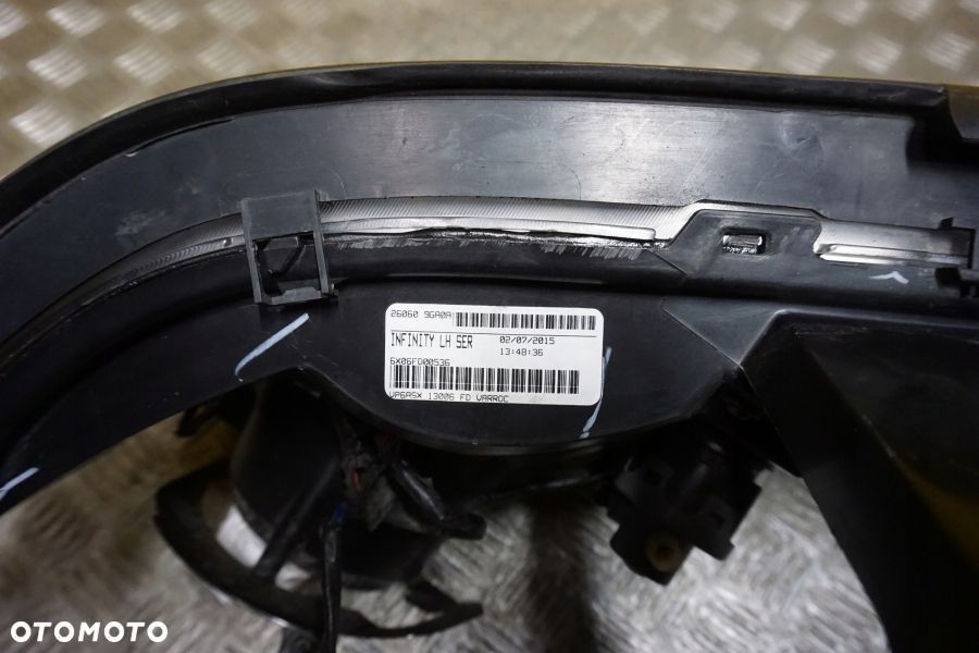 INFINITI QX56 QX80 2004 - REFLEKTOR LAMPA XENON LEWA USA - 7