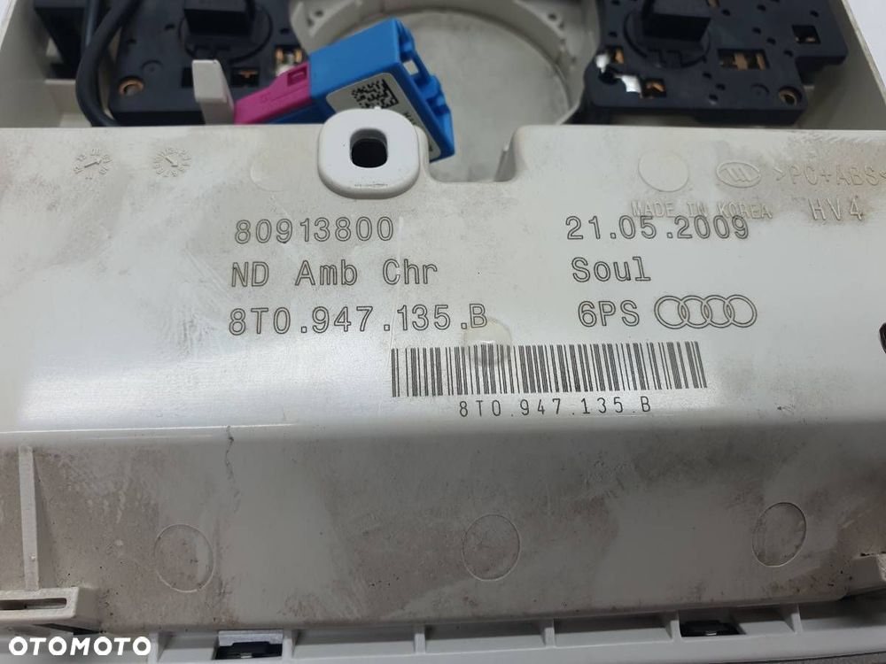LAMPKA PODSUFITKI KOMPLET AUDI A5 8T COUPE S-LINE 8T0947111A 8T0947135B - 6