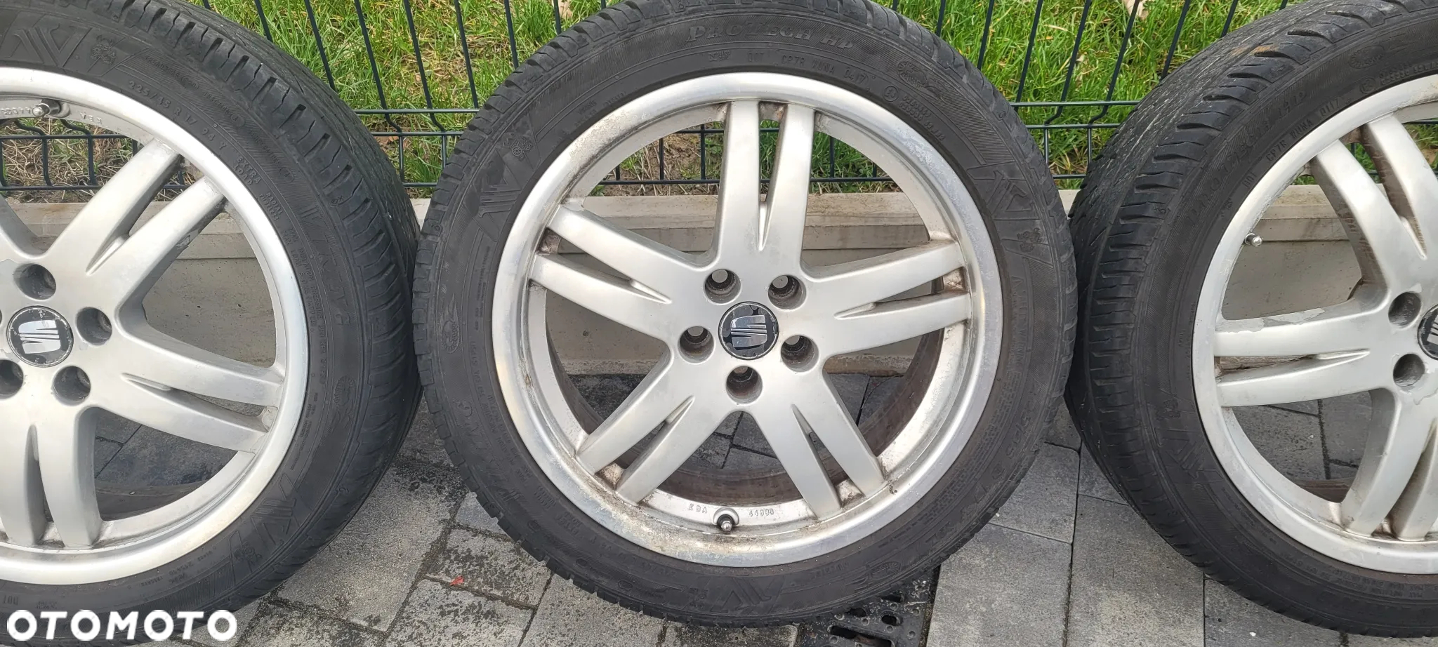 1000ZŁ ALUFELGI 17" VAG 5x100mm 17x7" LEON, GOLF, BORA, A3 8L, TOLEDO, OCTAVIA, NEW BEETLE - 4