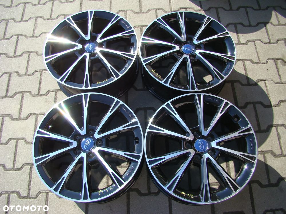 a12 5x108 Ford Focus Mondeo C-Max S-Max Kuga Edge Escape Galaxy 7jx18 - 1