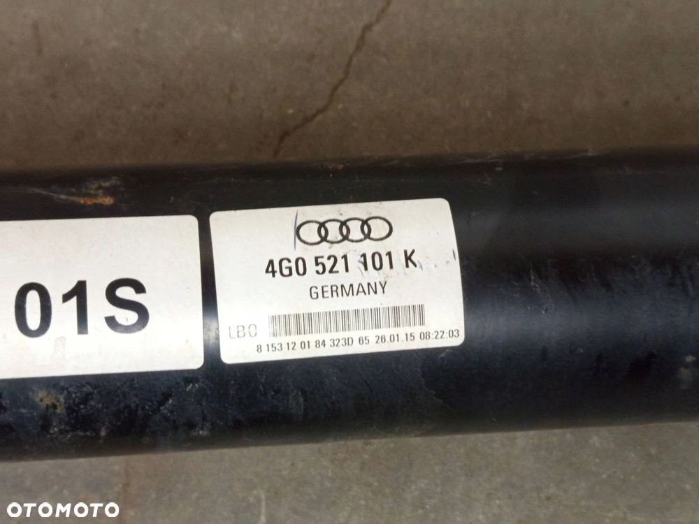 WAŁ NAPĘDOWY AUDI AUDI A6 C7 4G LIFT 3.0 TDI 4G0521101K - 7