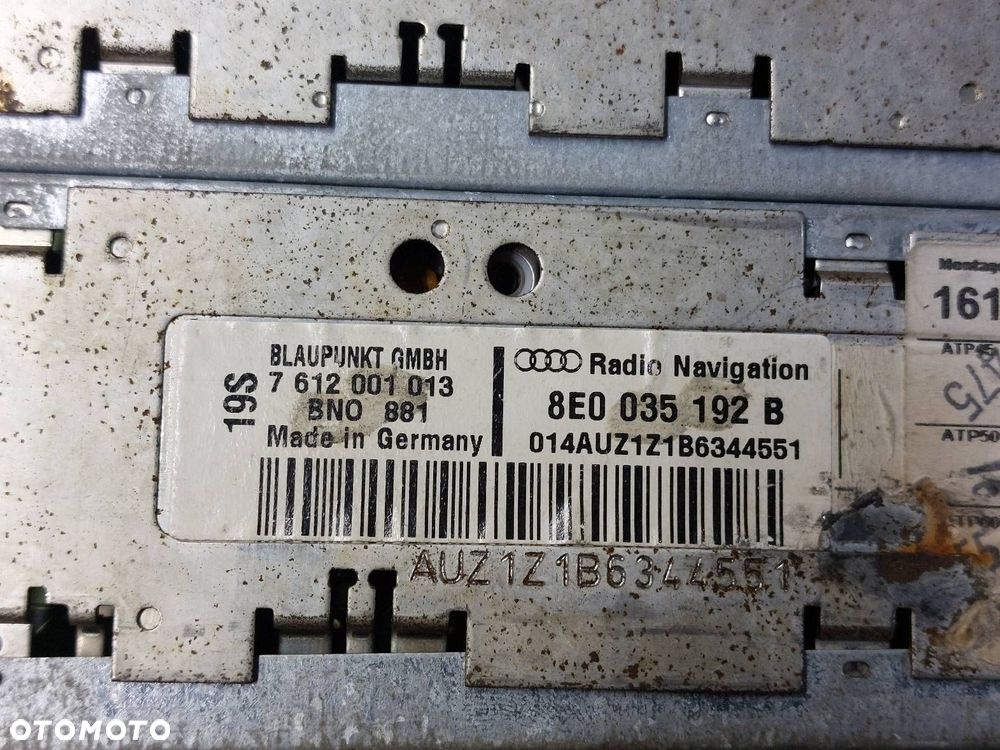 RADIO ODTWARZACZ AUDI A6 C5 4B0035192F AUDI NAVIGATION PLUS - 4