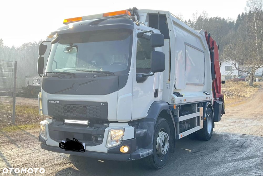 Volvo FL280 2 KOMORY NORBA 14m3 euro 6 super stan - 9