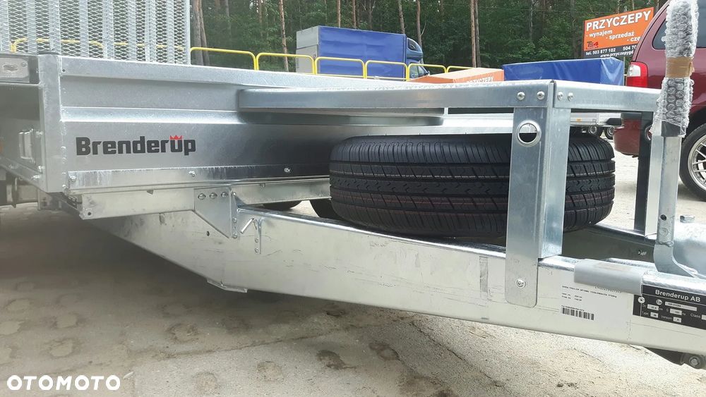 Brenderup Przyczepa MT3080 dmc 2700kg koparkowa mocna koło zapasowe - 4