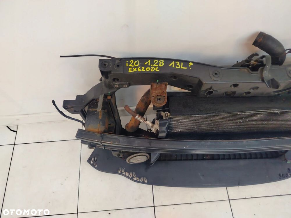 HYUNDAI I20 I LIFT 12R- PAS PRZEDNI CHŁODNICE KOMPLET 1.2 BENZYNA - 5