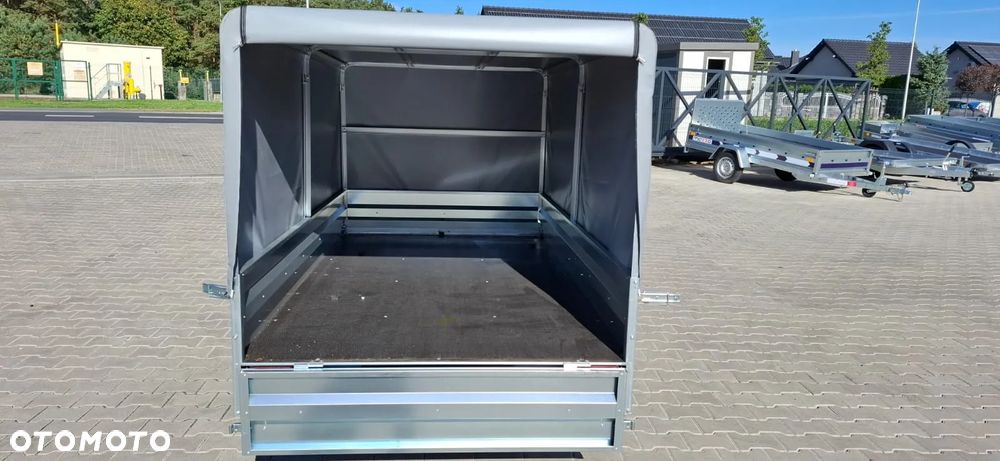 Neptun DOSTAWA Przyczepka 236x129x110cm N7-236 ptw Lekka przyczepa jednoosiowa ze stelażem i plandeką h-110cm! UCHYLNA!GN128 - 8