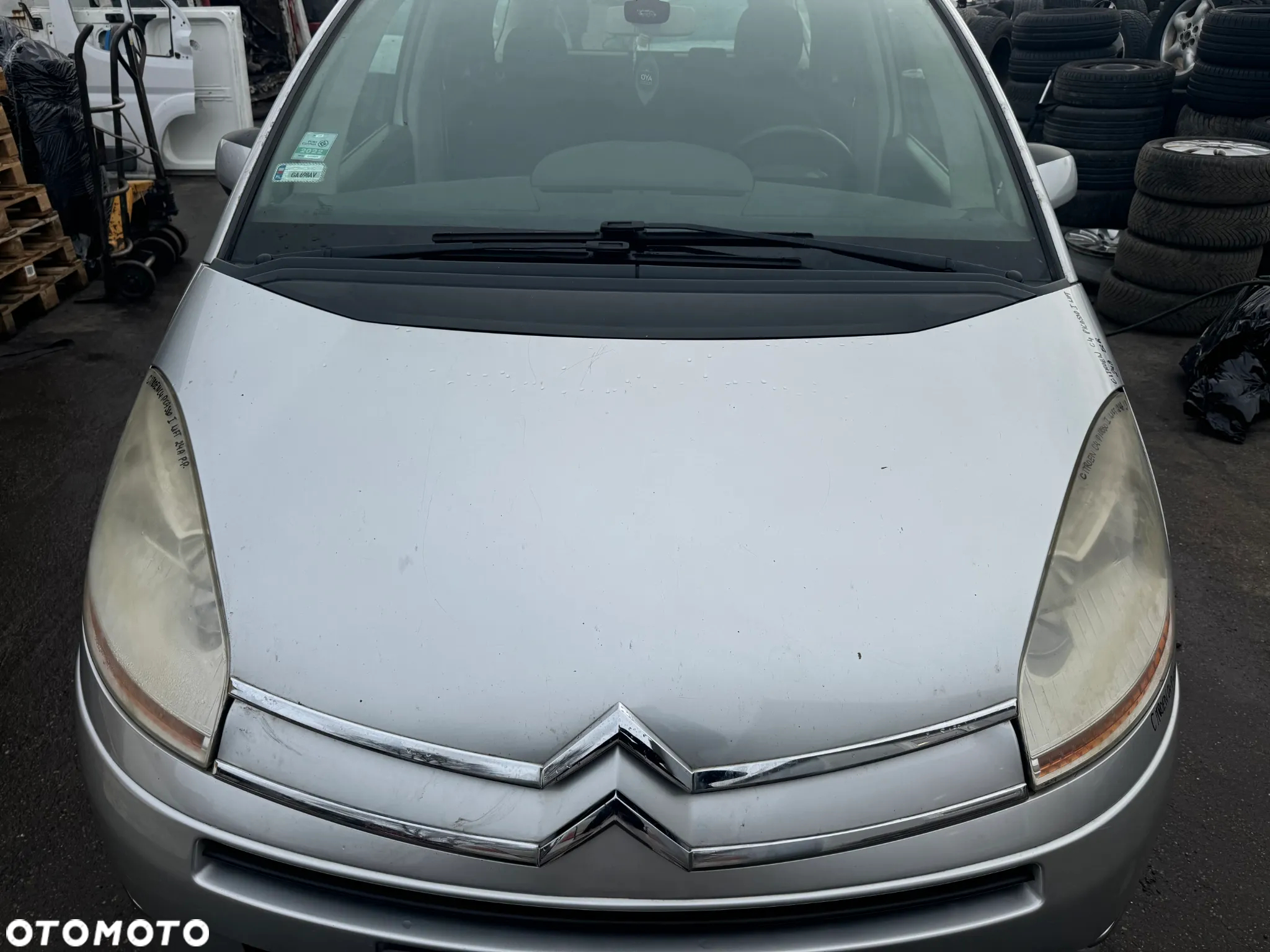 CITROEN C4 PICASSO I LIFT MASKA POKRYWA SILNIKA EZR - 2
