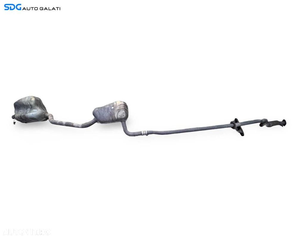 Ansamblu Complet Evacuare Toba Tobe Teava Esapament Intermediara Finala Volkswagen Golf 5 1.4 TSI CAXA 2004 - 2008 [LC3431] - 2