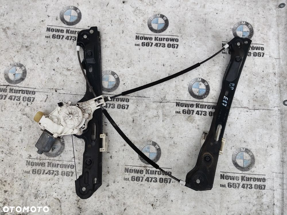 BMW E87 Mechanizm podnośnik szyby Lewy Prawy przód Przedni - 2