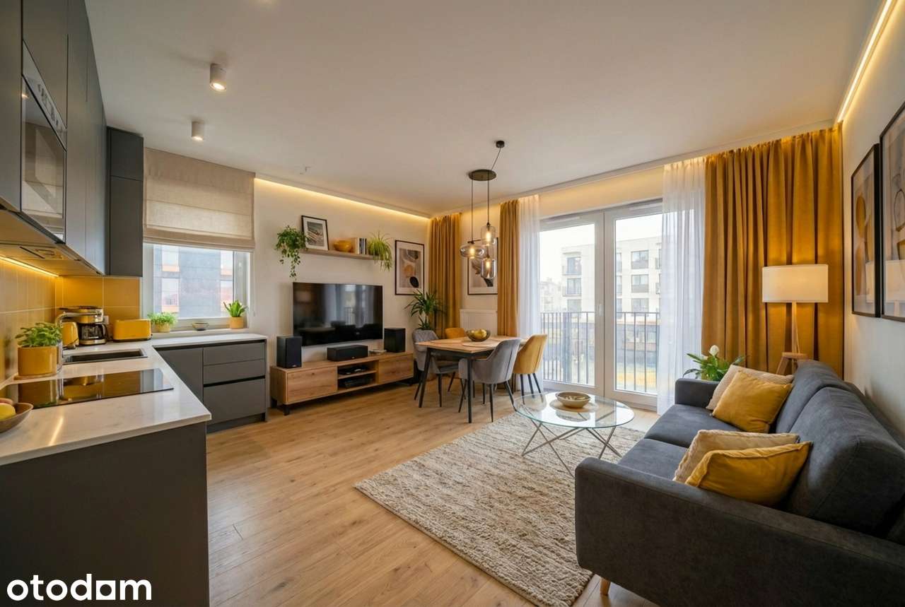 Duże 2 pok | jasna kuchnia | balkon | tramwaj | Ruczaj | GOTOWE