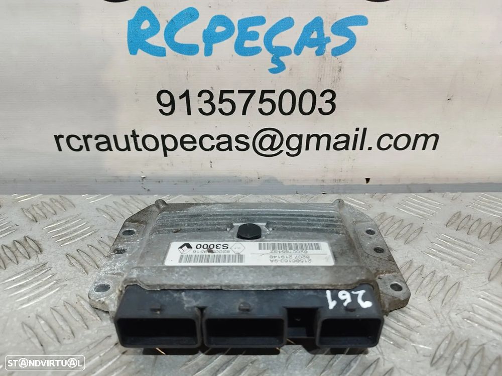 Centralina ECU motor Valeo Renault Megane II 1.6i - 2