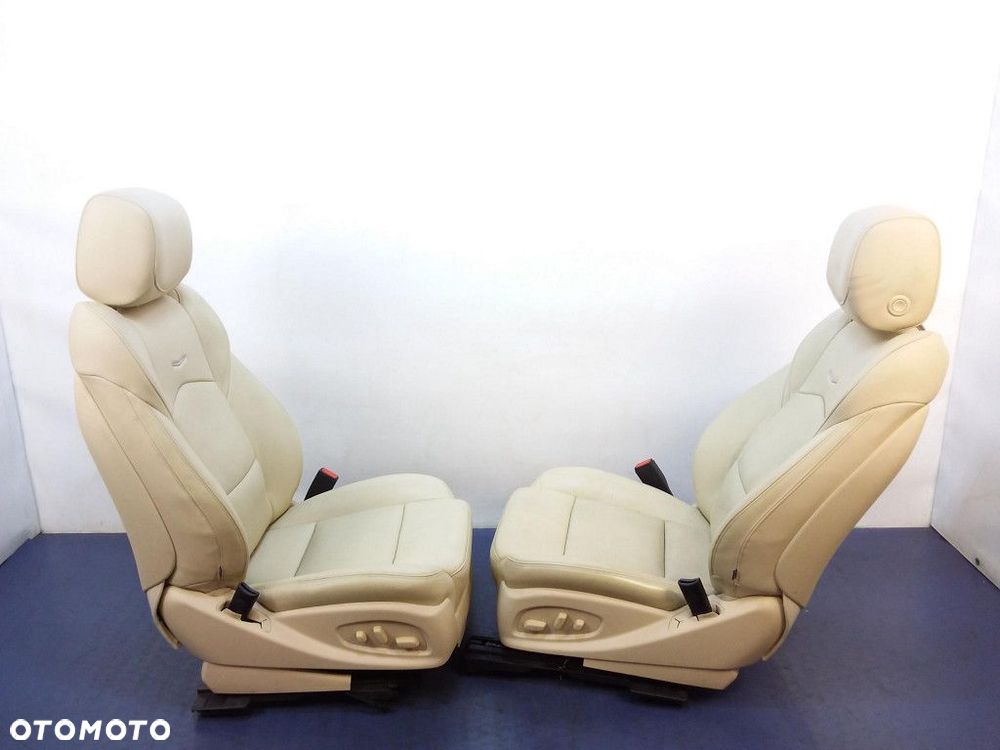 CADILLAC CTS III FOTELE KANAPA KOMPLET SKÓRA - 13