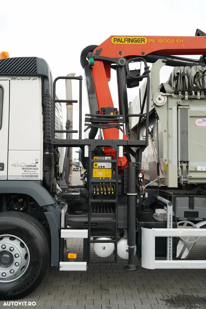 Volvo FMX 410 / 6x4 / CAMION BASCULANTE + HDS PALFINGER 18002-EH A / HYDROBOARD / RADIO CONTROL / EURO 6 / - 20