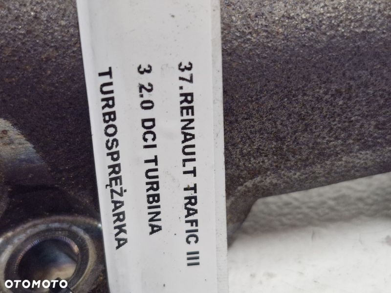 RENAULT TRAFIC III 3 2.0 DCI TURBINA TURBOSPRĘŻARKA TURBO 144107853R - 5