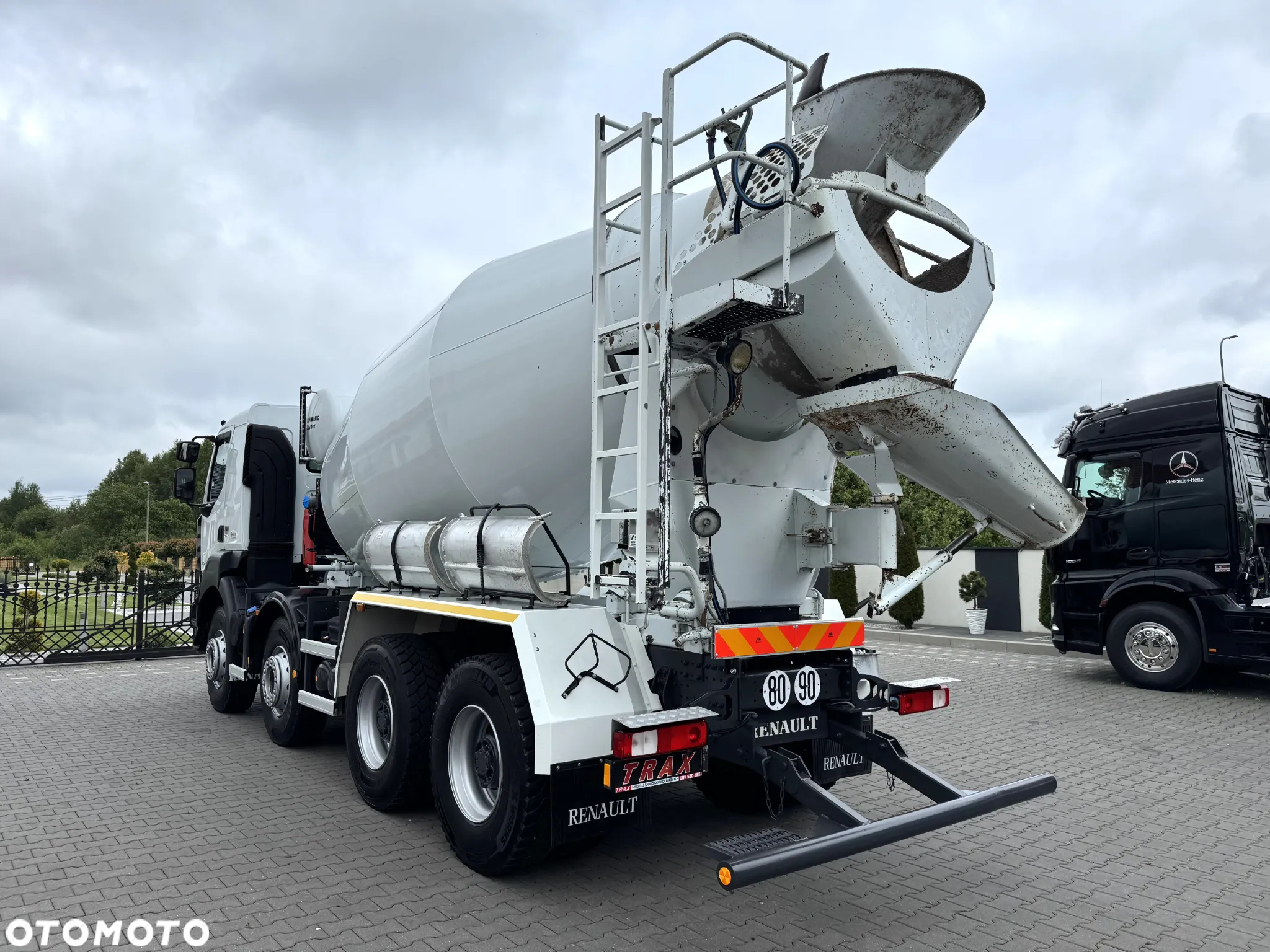 Renault Kerax 460DXi Euro 5, 8x4, MANUAL, STETTER SCHWING 10 m3, 2012r, IDEALNY STAN - 4