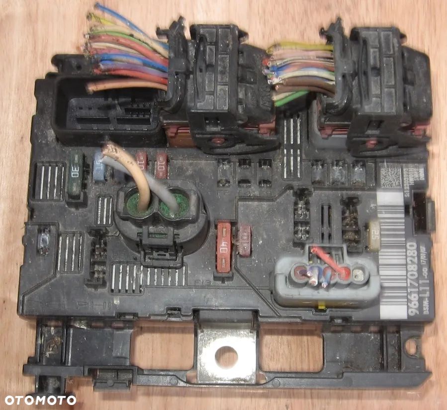sterownik moduł BSM PEUGEOT 307 C4 9661708280 BSM-L11-00 - 1