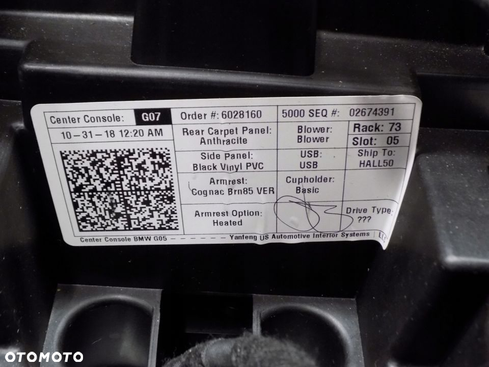 BMW G07 G06 G05 LISTWY OZDOBNE DESKI DEKOR TUNEL - 9