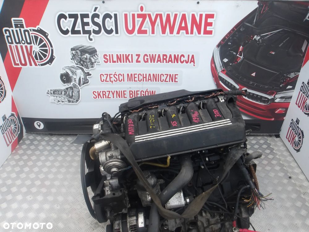 SILNIK KOMPLETNY BMW X5 3.0D M57D30 ŻELIWNY BLOK 191 TYS - 1