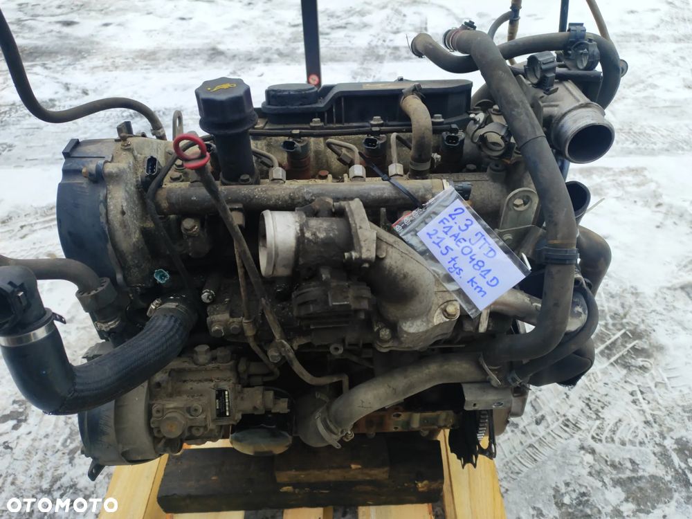 Silnik kompletny 2.3 JTD Euro4 przebieg 215tys. km F1AE0481D 120KM do Fiat Ducato III 06-14 kompletny z całym osprzętem film z pracą silnika - 3
