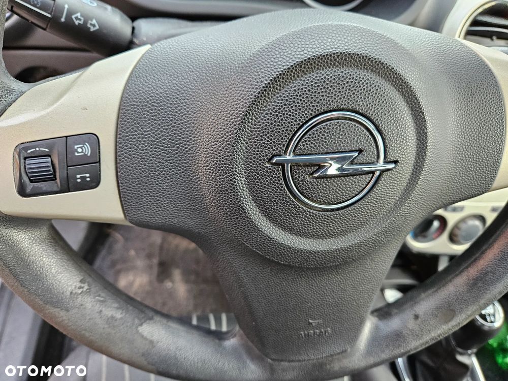 Opel Corsa D airbag poduszka kierowcy pasażera deska konsola - 3