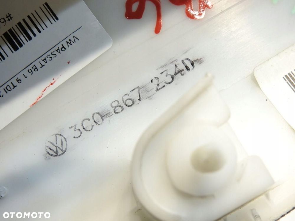 OSŁONA SŁUPKA A PRAWA VW PASAT 3C0867234D - 5