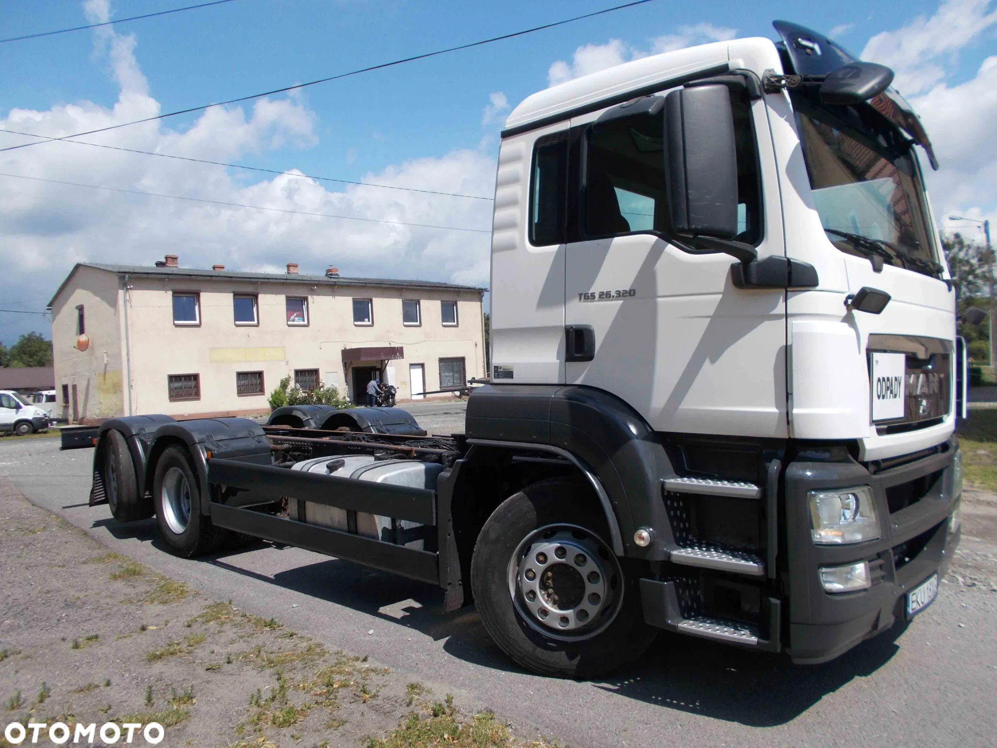 MAN TGS Rama Do Zabudowy // MANUAL // Krótki Rozstaw Osi 420cm // Długa rama 700cm // Pod Autolaweta HDS // 6x2 Oś skrętna - 8