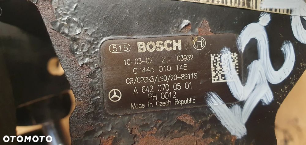Pompa wtryskowa paliwa Mercedes R-Klasa W251 3.0 CDI A6420700501 - 9