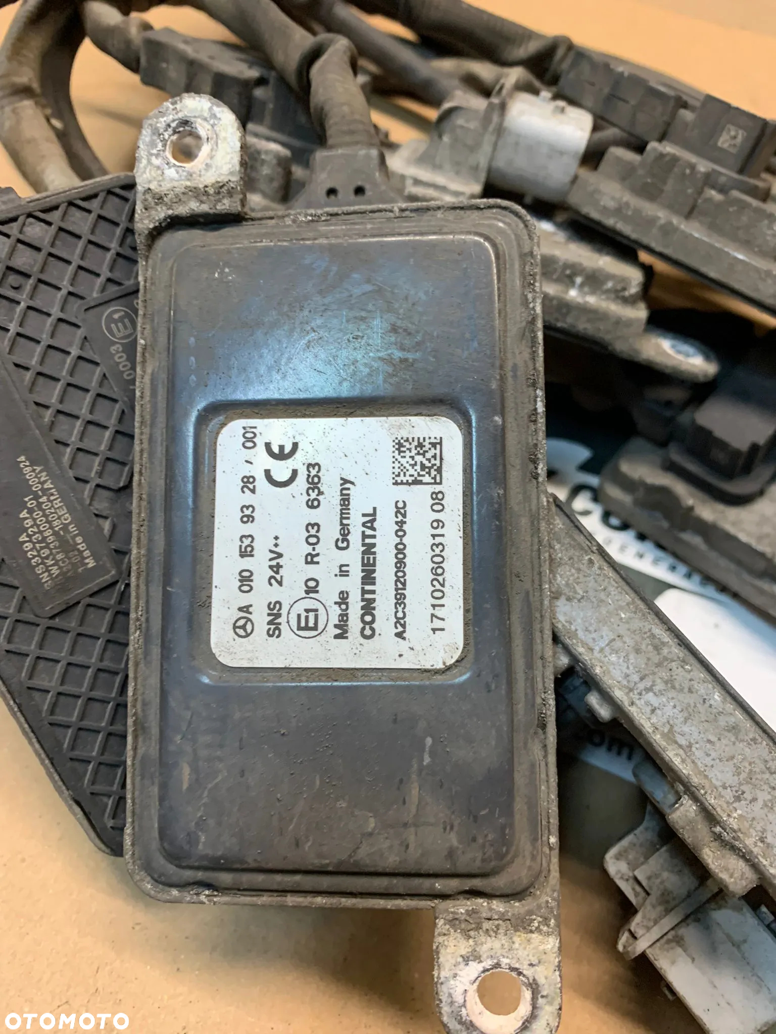 Sonda Czujnik Nox Mercedes Actros MP4 EURO 6 A0101531628 / A0101531428 / A0101539328 do regeneracji - 2