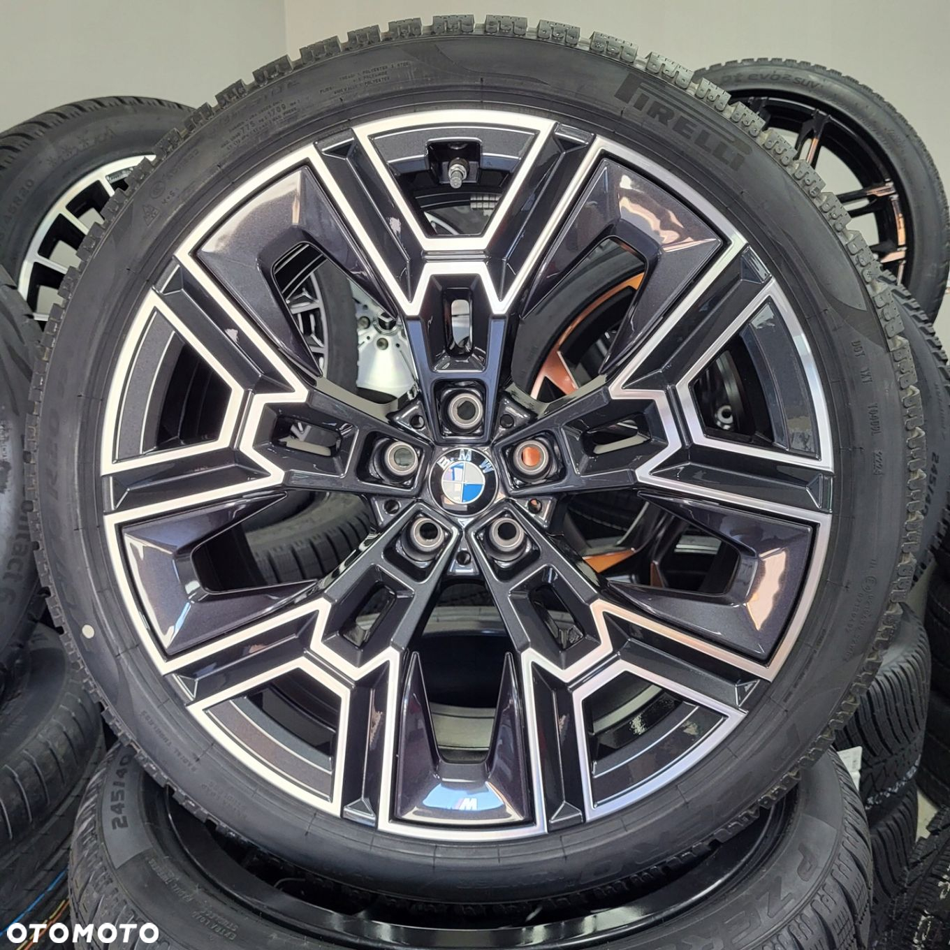 20 Zimowe ORYGINALNE BMW 5 i5 G60 G61 M Aerodynamic 939M R20 Nowe - 5