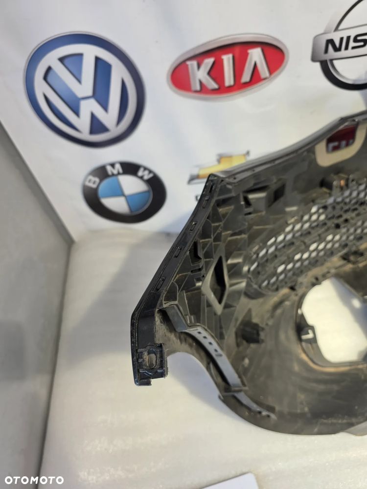 VW TOUAREG 7L6 LIFT 07-10 ŁADNY ZDERZAK PRZEDNI PRZÓD NA SPRYSKI + 6xPDC KOLOR CZARNY METALIK + KRATKI + OSŁONA POD ZDERZAK NR 7L6807221 NR AUKCJI NZ1897 - 32